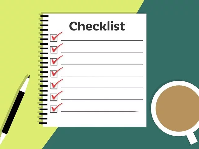 Listado, checklist